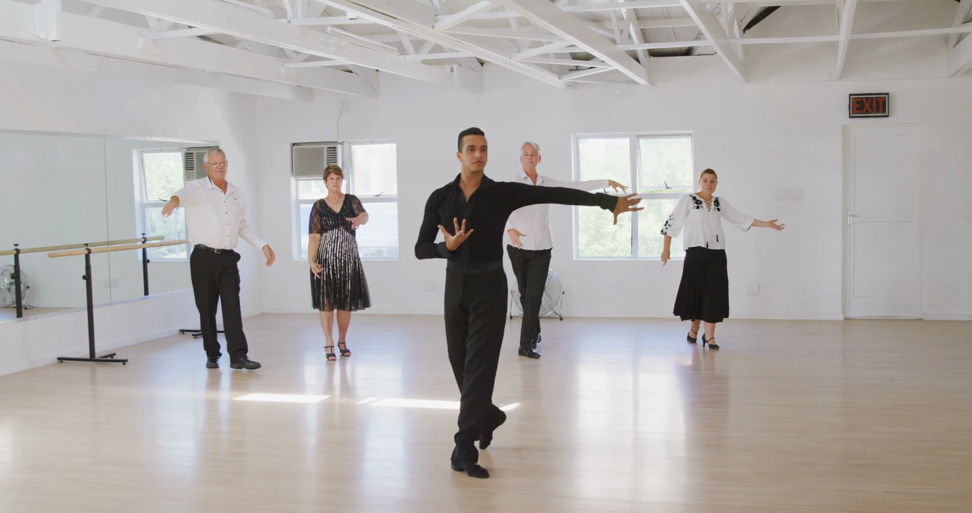 Mixed Race Male Dance Teacher Taking Stock Footage SBV346598652 Storyblocks