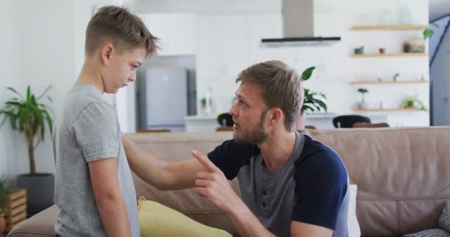 Kid Telling Dad Stock Footage: Royalty-Free Video Clips - Storyblocks