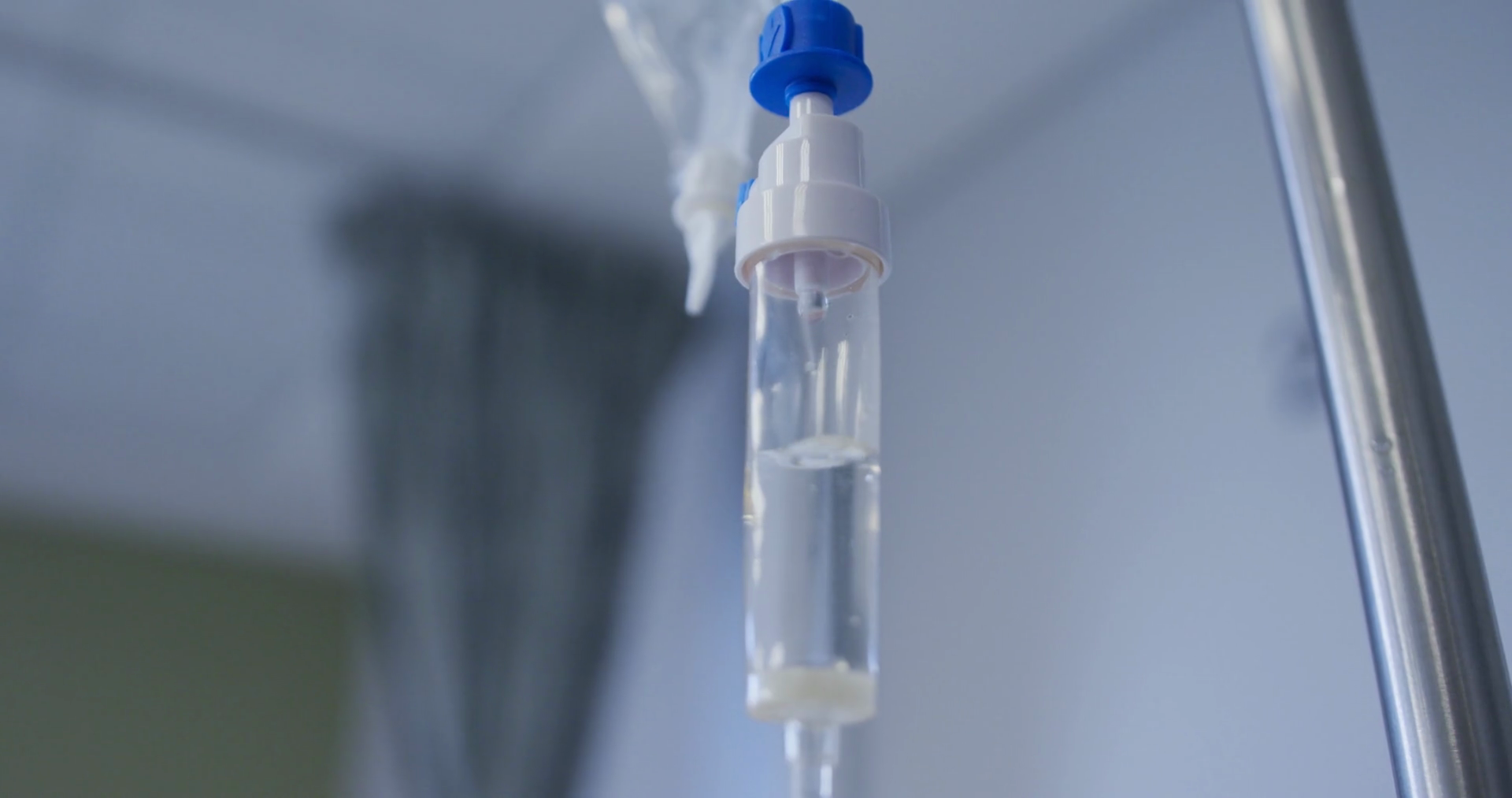 Close Up View Of Dripping Medicine In Drip Stock Footage SBV346607673