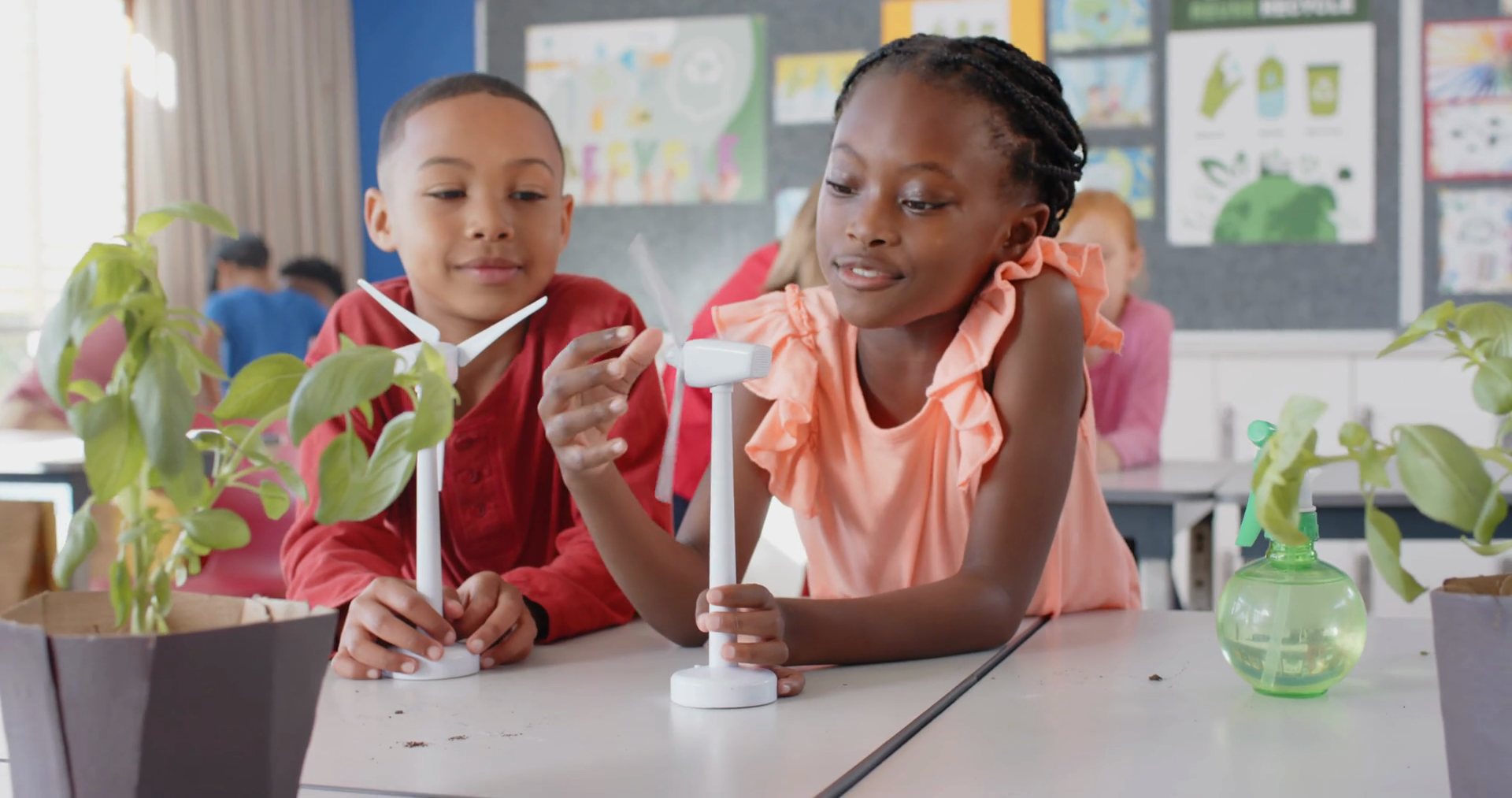 Conducting Science Experiment With Wind Stock Footage SBV-352074735 ...