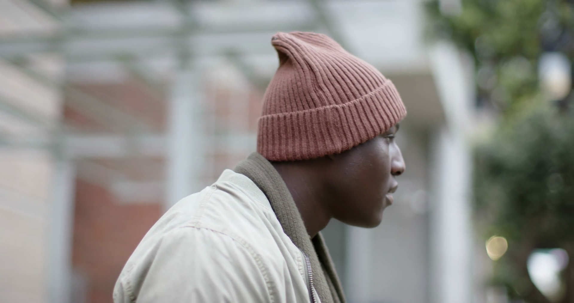 African American Man Outdoors Hearing Sound Stock Footage SBV-352963232 ...