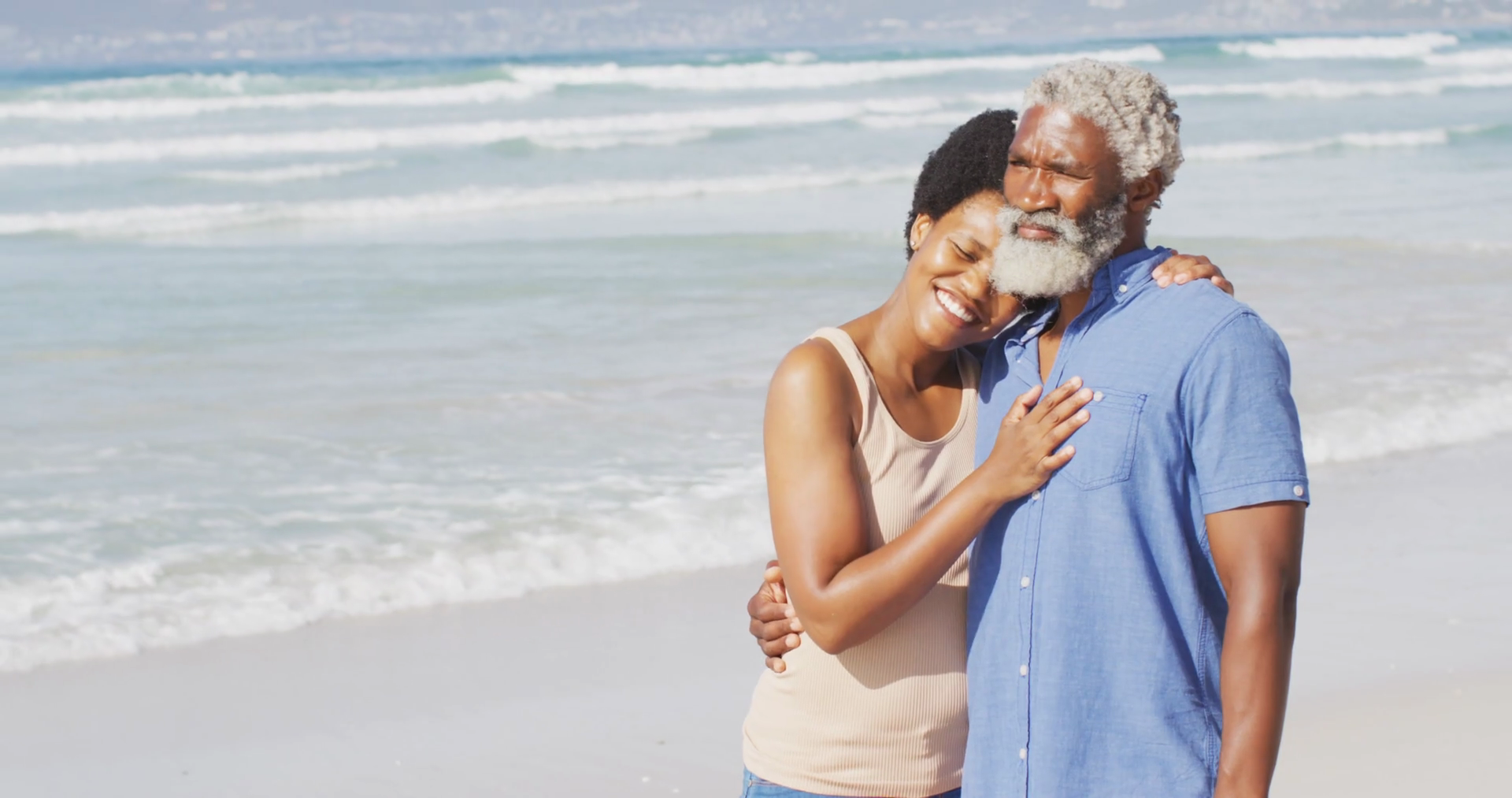 Happy African American Couple Embracing Stock Footage SBV-348476756 ...