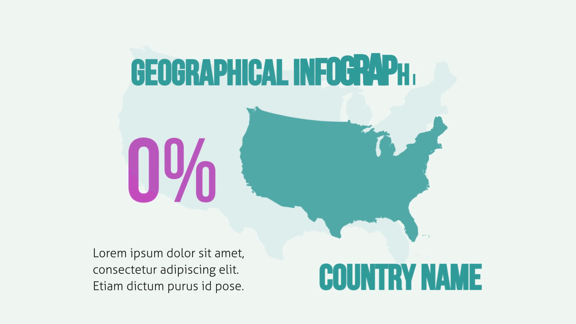 Geographical Infographics Template SBV338960718 Storyblocks
