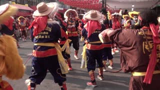 Traditional Chinese dance performances will celebrate the Lunar New Year festival on Yaowarat Road, Bangkok's Chinatown, Thailand, on February 11, 2024.