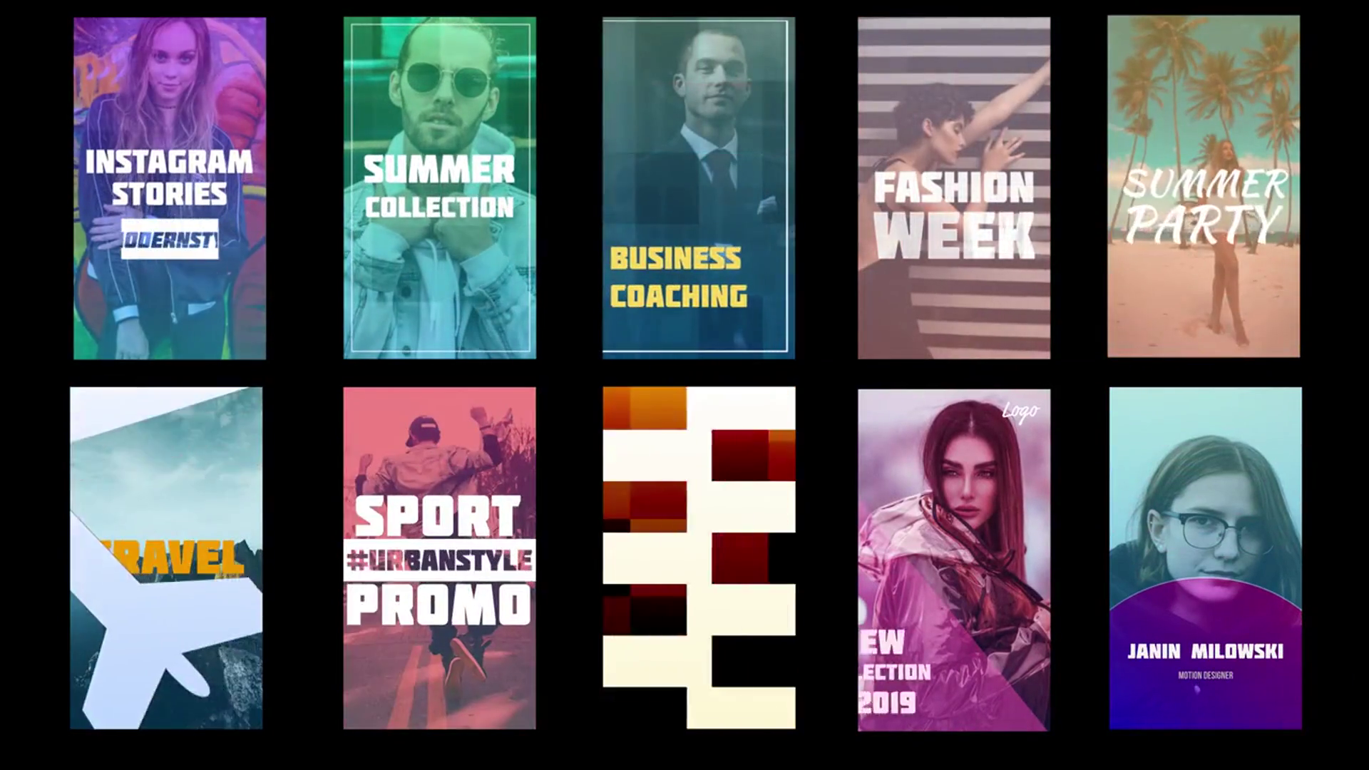 Instagram Stories & Openers Pack Premiere Template SBV339022859