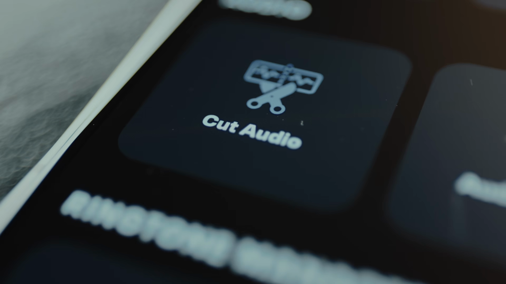 Finger Presses Button Cut Audio Editing Stock Footage SBV-353921181 ...