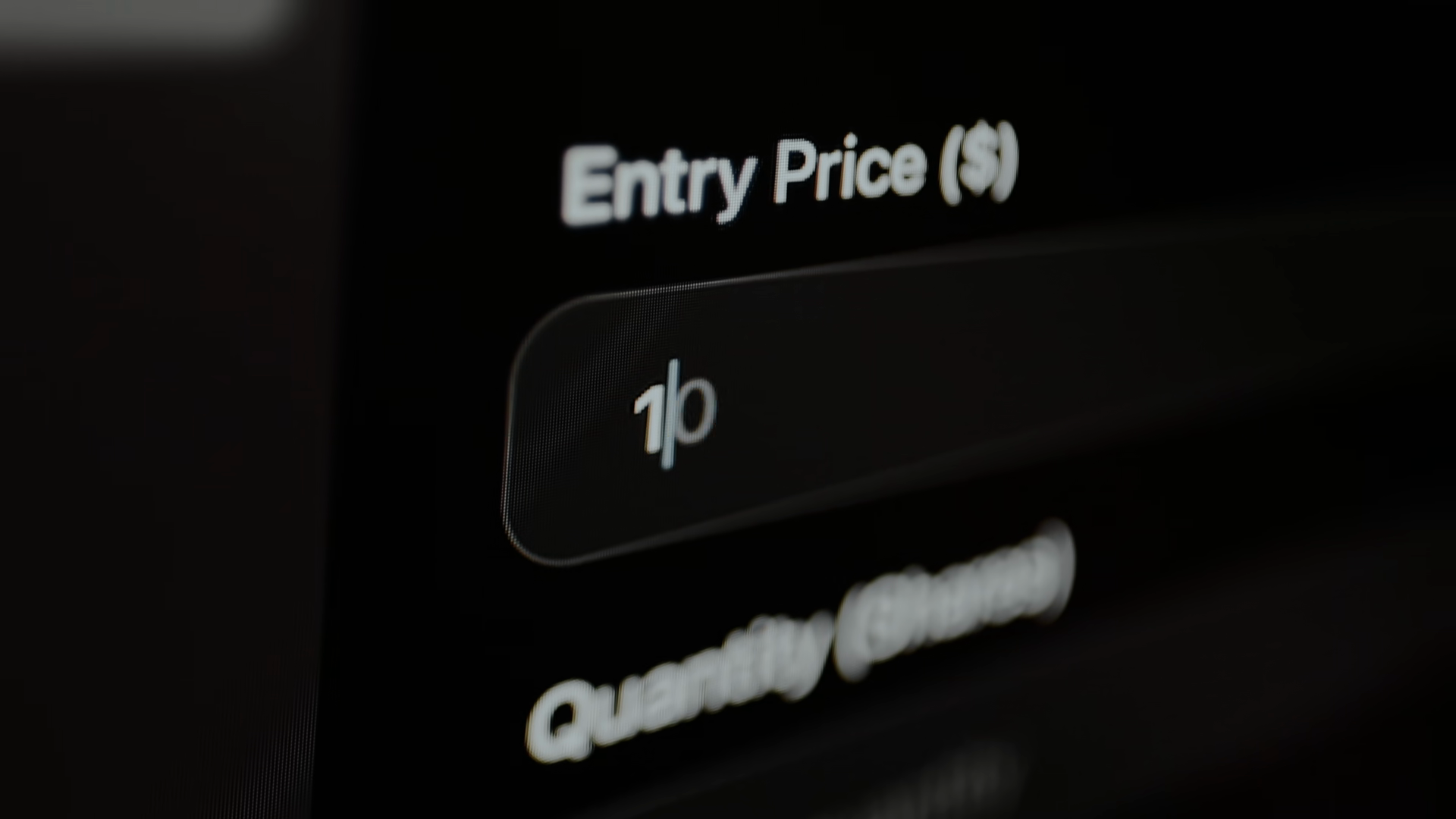 Entry Price Field Inputting Cost In Dollars Stock Footage SBV-353982477 ...