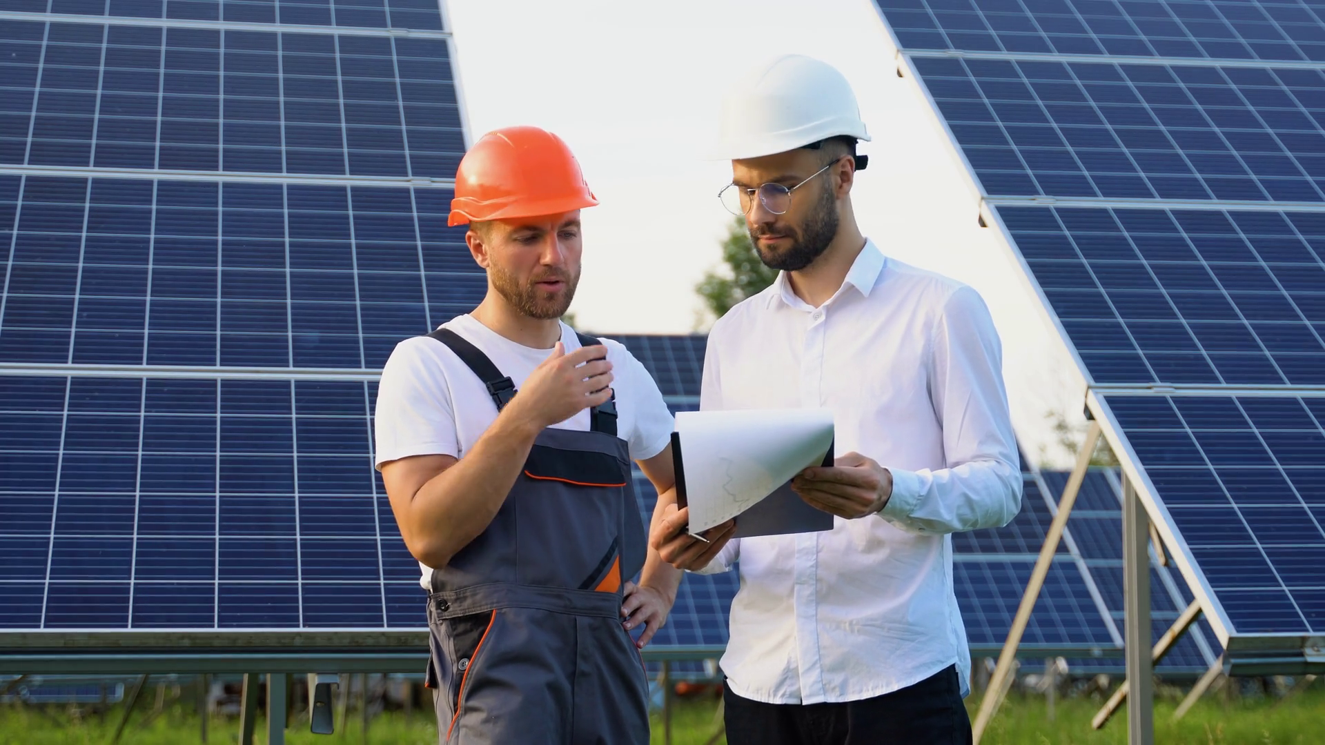 Two Engineers Boss Subordinate Are Stock Footage SBV-352794258 ...