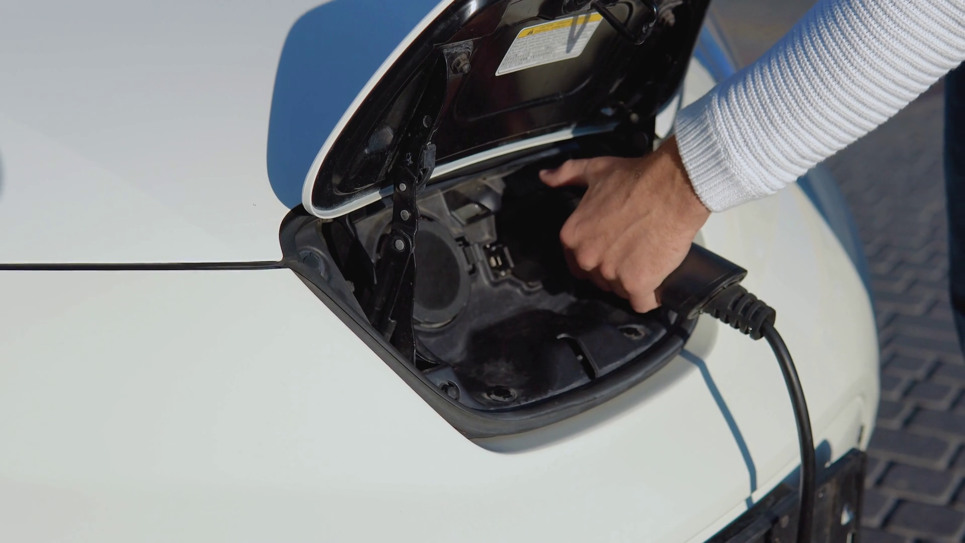 A Fair-skinned Male Driver Disconnects Stock Footage SBV-352310127 ...