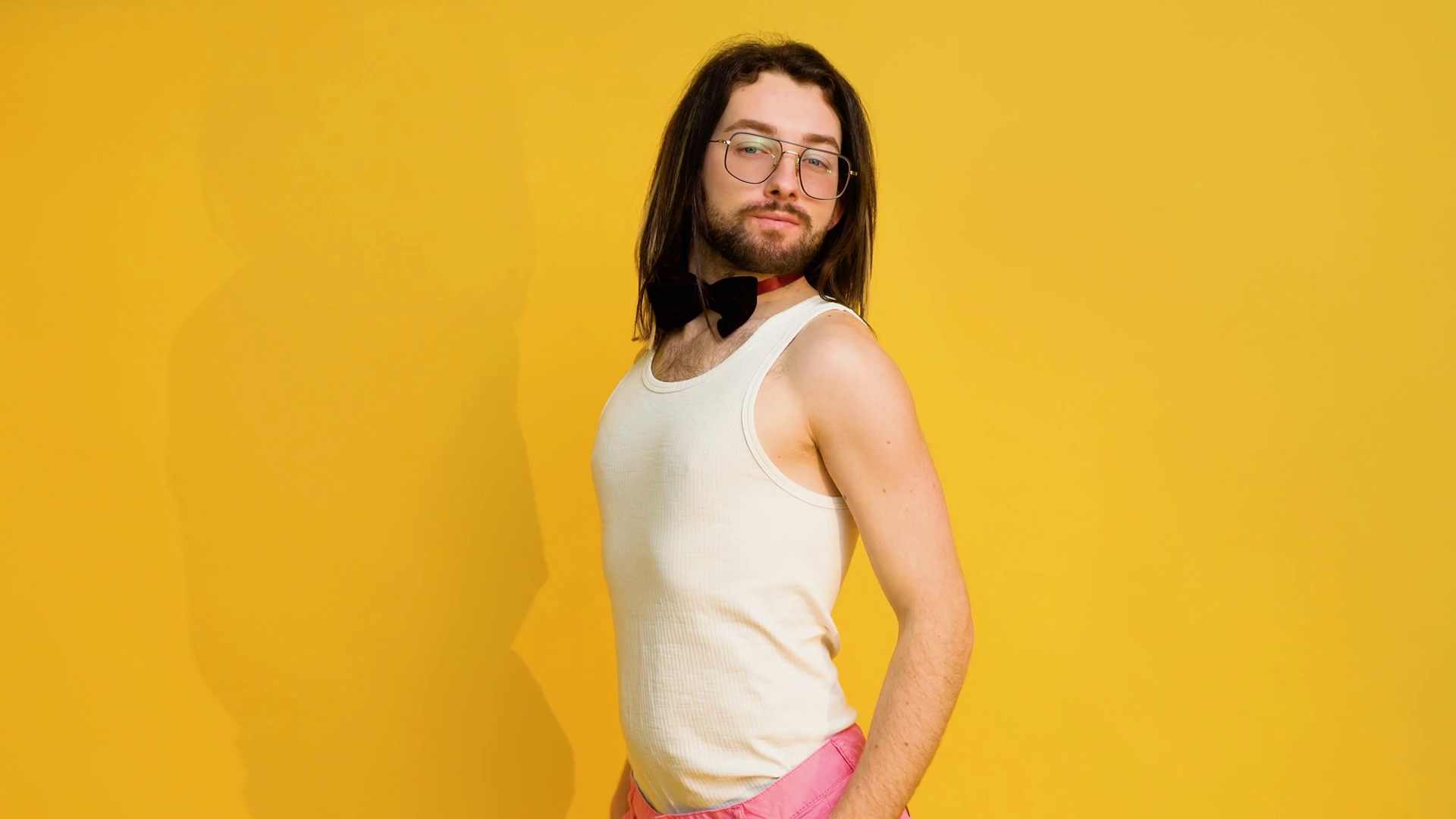 Portrait Of Young Transgender Man Dressed In Stock Footage SBV ...