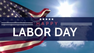 Digital generated video of labor day