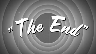 The End Text Animation