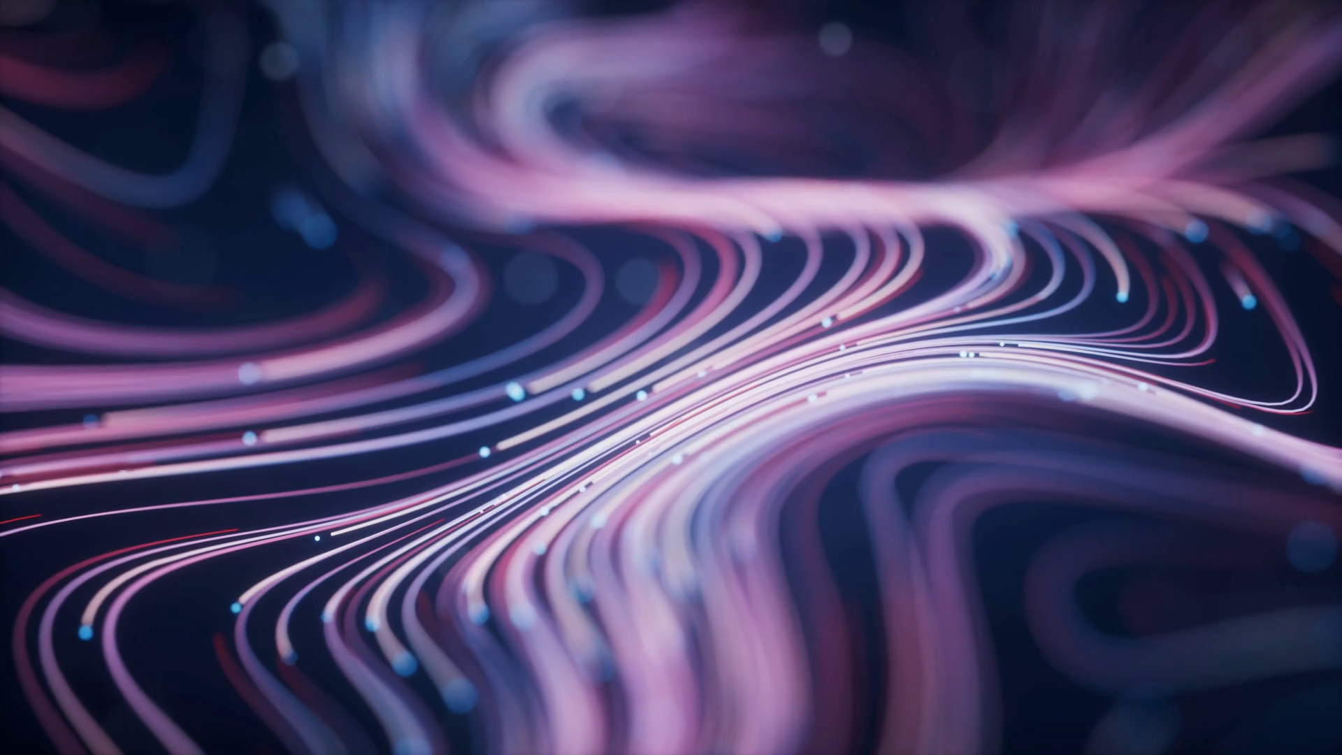 Wave Particles Lines With Swirling Pattern Stock Motion Graphics SBV ...