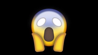 Face Screaming In Fear Emoji Icon