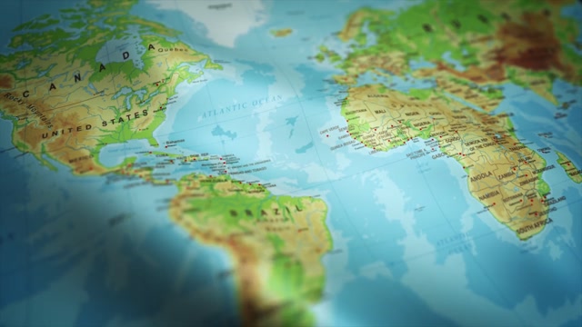 World Map | Effects and Overlays motion backgrounds - Storyblocks