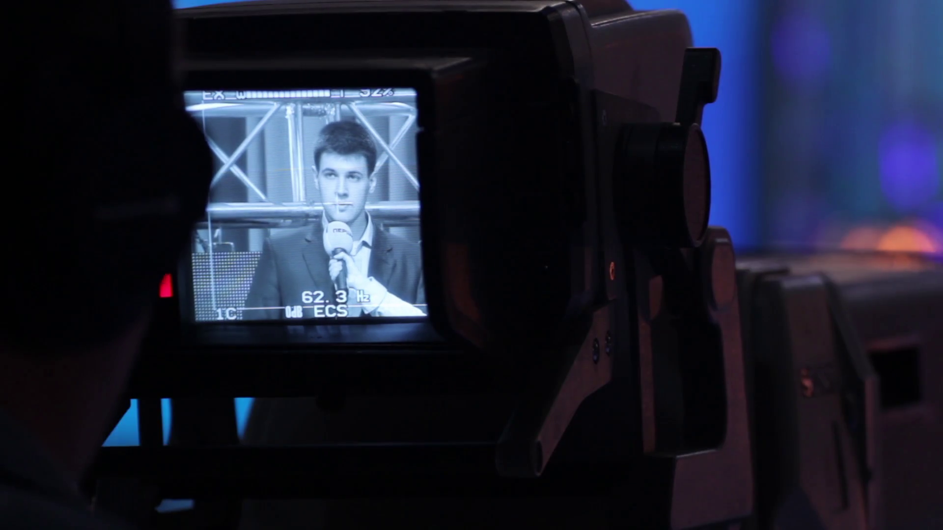 The Camera In Tv Studio Recording Tv Stock Footage SBV346841212