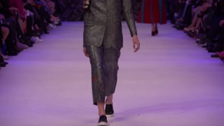 Kyiv, Ukraine : model on the catwalk during a fashion show