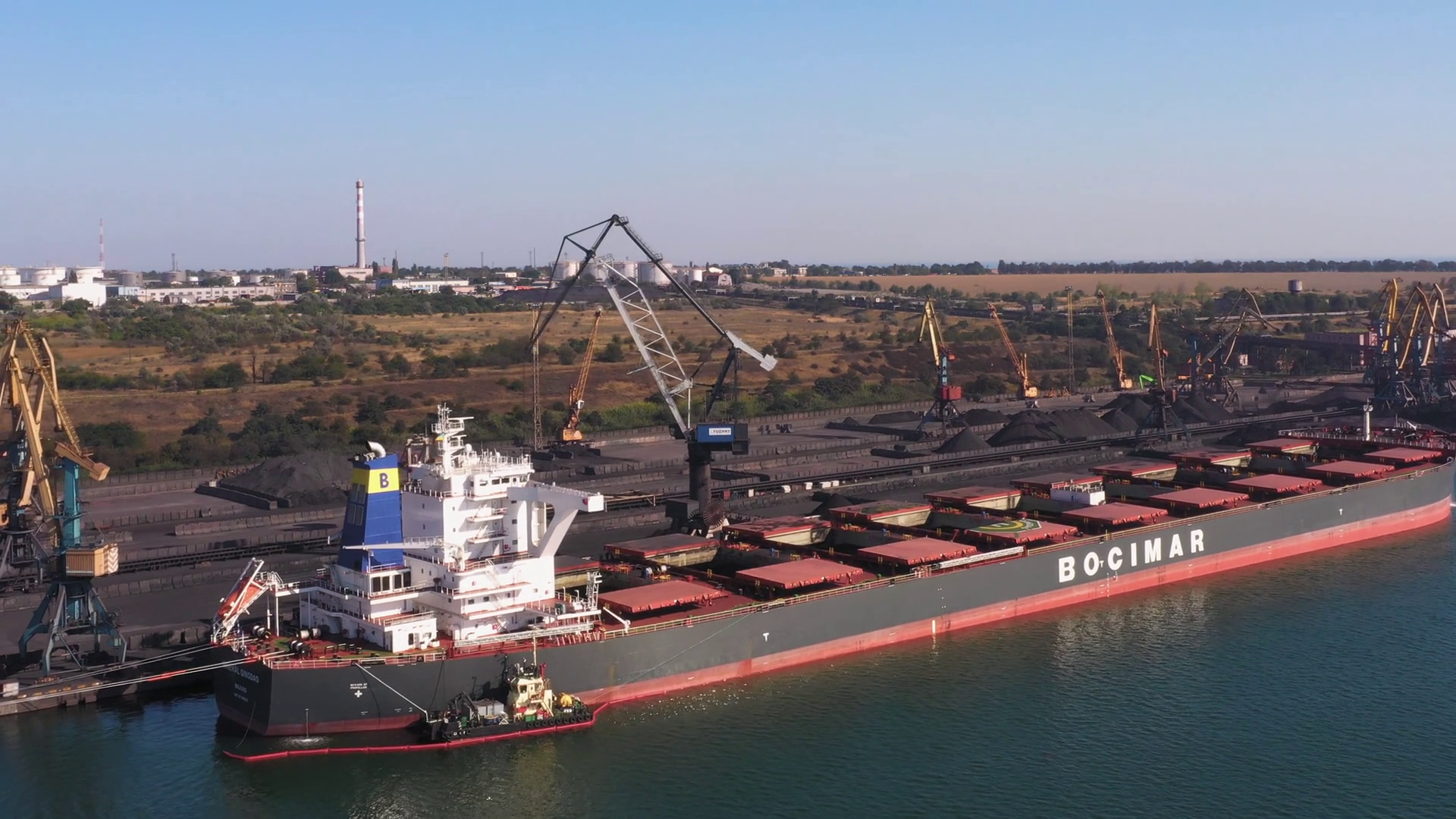 Odesa Ukraine - 12 07 2021: Bocimar Tanker Stock Footage SBV-352632408 ...
