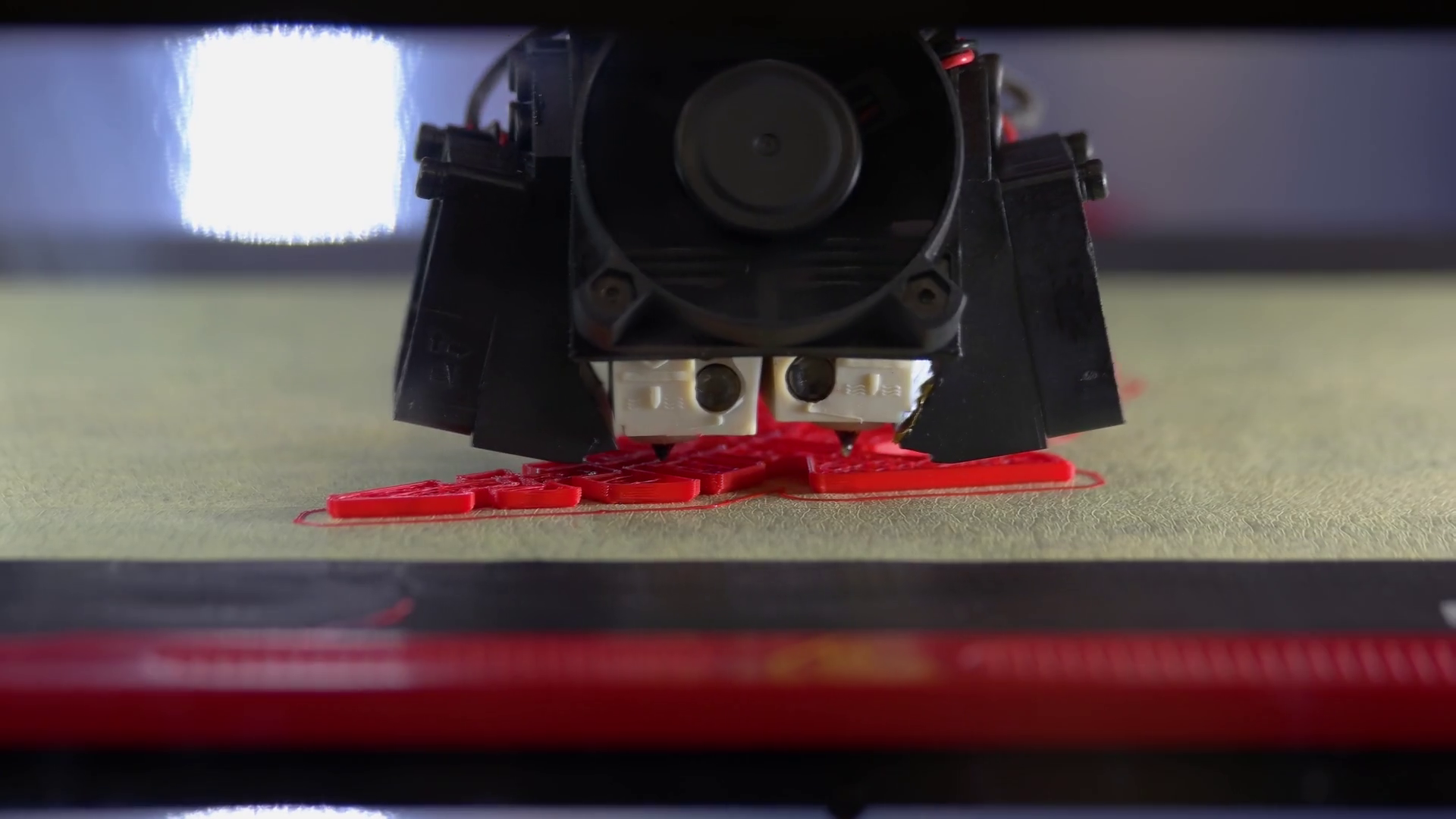 Modern Three Dimensional Machine Making Model Stock Footage SBV