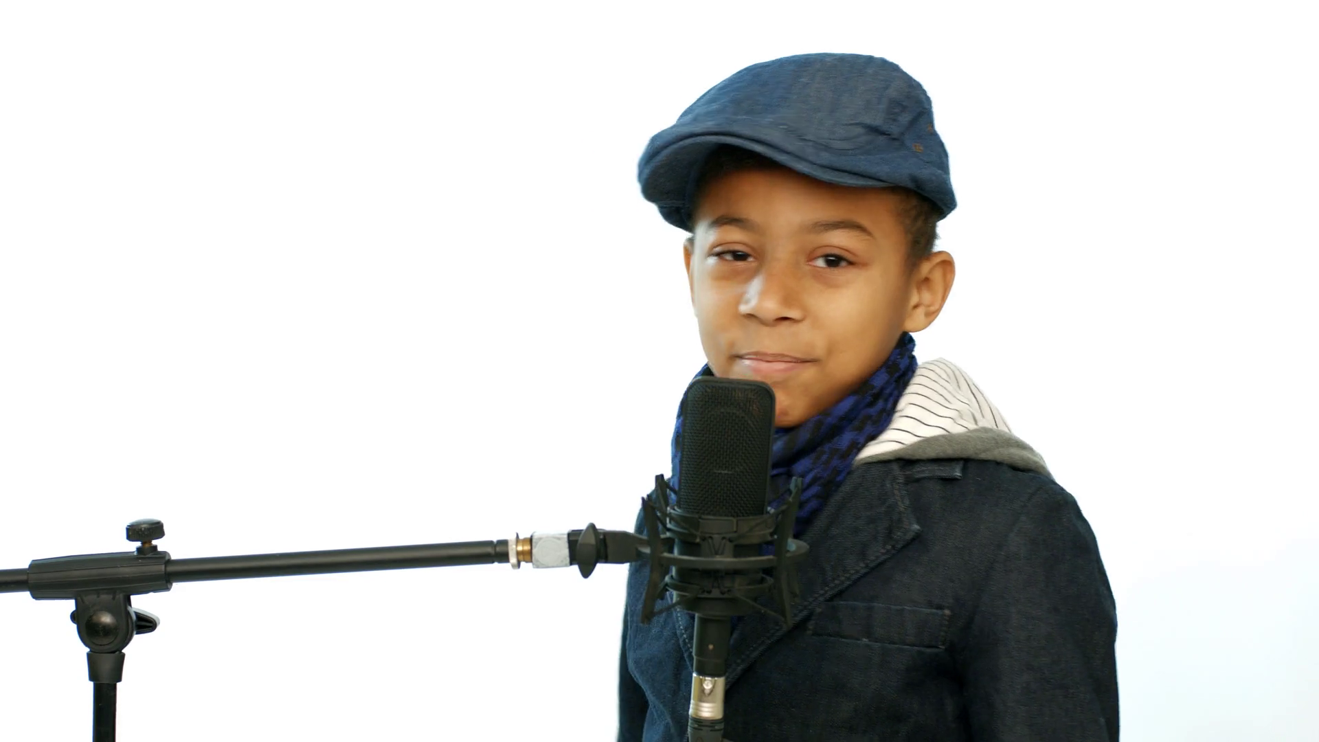 Nice African Boy Singing Songs Dancing In Stock Footage SBV316142925