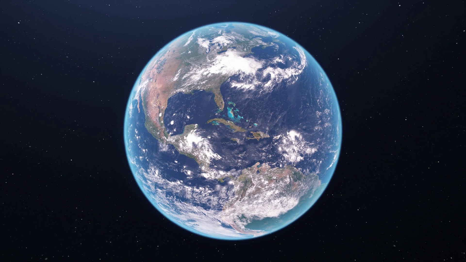 Approach To Planet Earth Seen From Space Stock Motion Graphics SBV ...