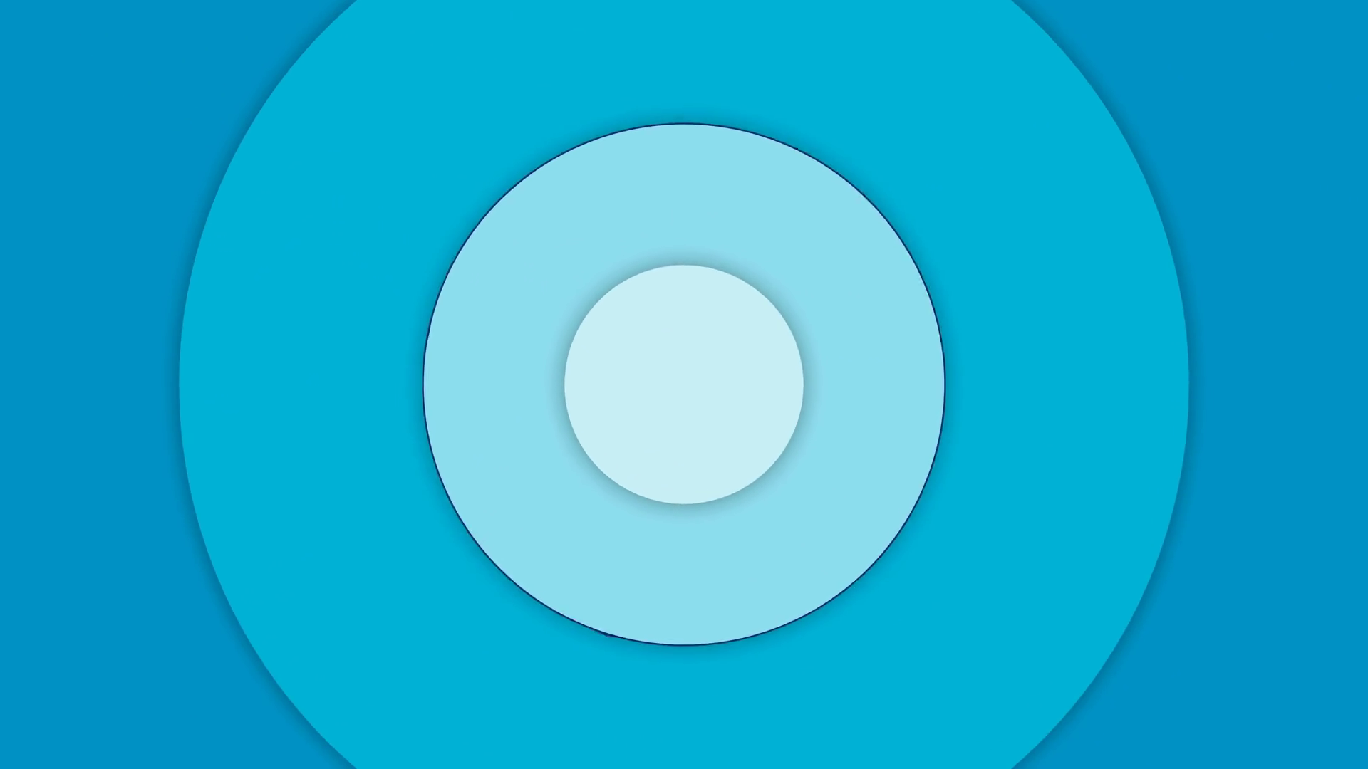Modern Blue Circle Frames Transition On Stock Motion Graphics SBV