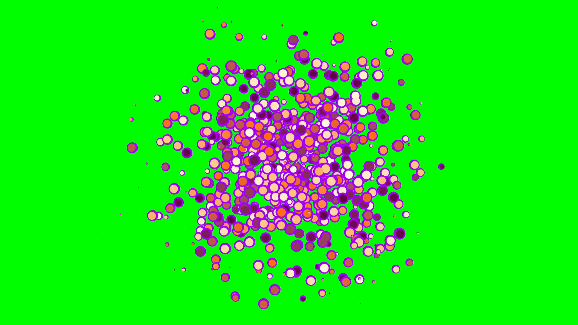 Animated Bubbling Explosion Of Particles Stock Motion Graphics SBV