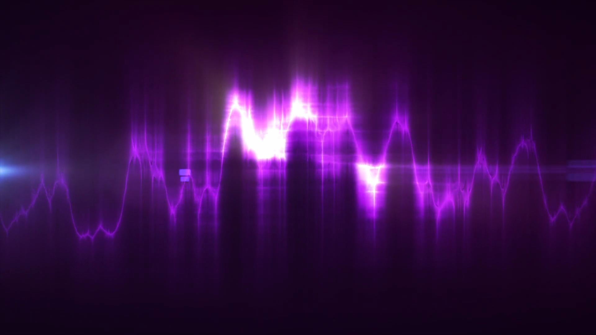 Abstract Purple Neon Waveform With Bright Stock Motion Graphics SBV ...