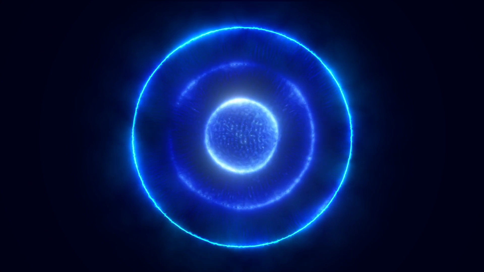 Abstract Blue Electric Energy Core With Stock Motion Graphics SBV ...