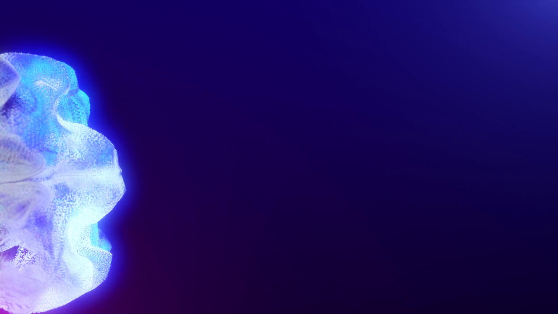Abstract Fluid Explosion Iridescent Blue Stock Motion Graphics SBV ...