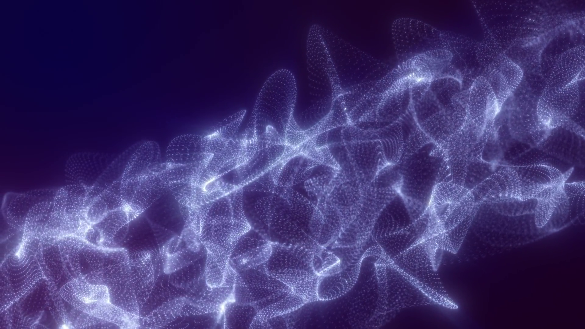 Abstract Blue Energy Waves From Futuristic Stock Motion Graphics SBV ...