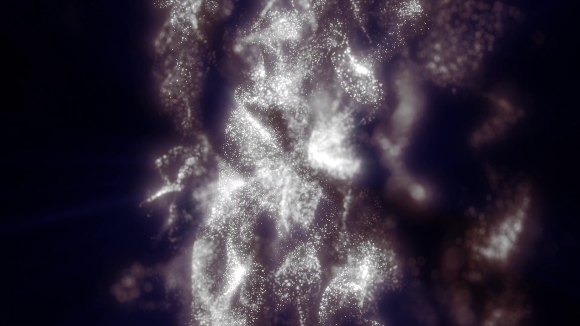 Bright White Glowing Particles Swirling In Stock Motion Graphics SBV ...