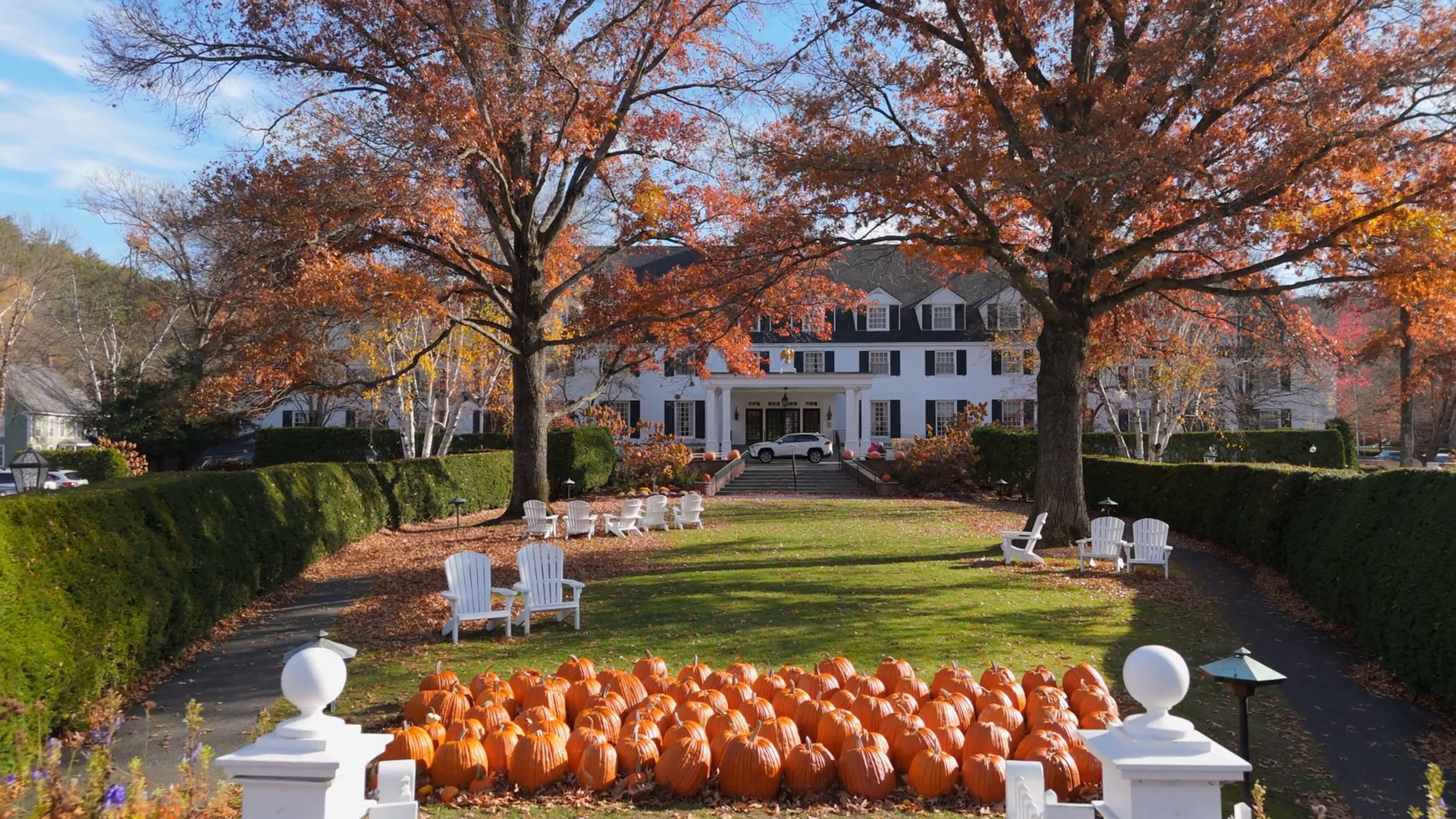 Captivating Fall Foliage In Woodstock Stock Footage SBV-351931656 ...