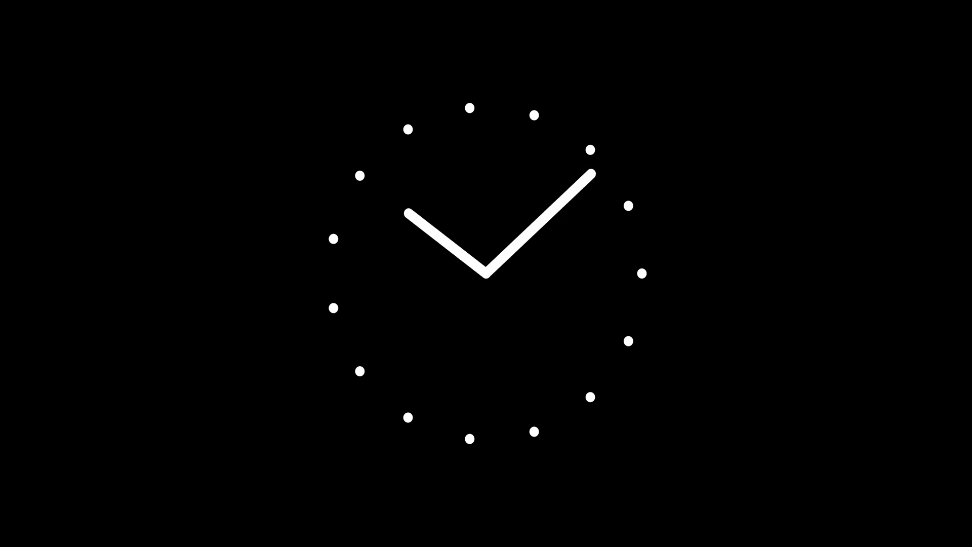 Time Lapse 2d Clock Animated First Spinning Stock Motion Graphics SBV ...