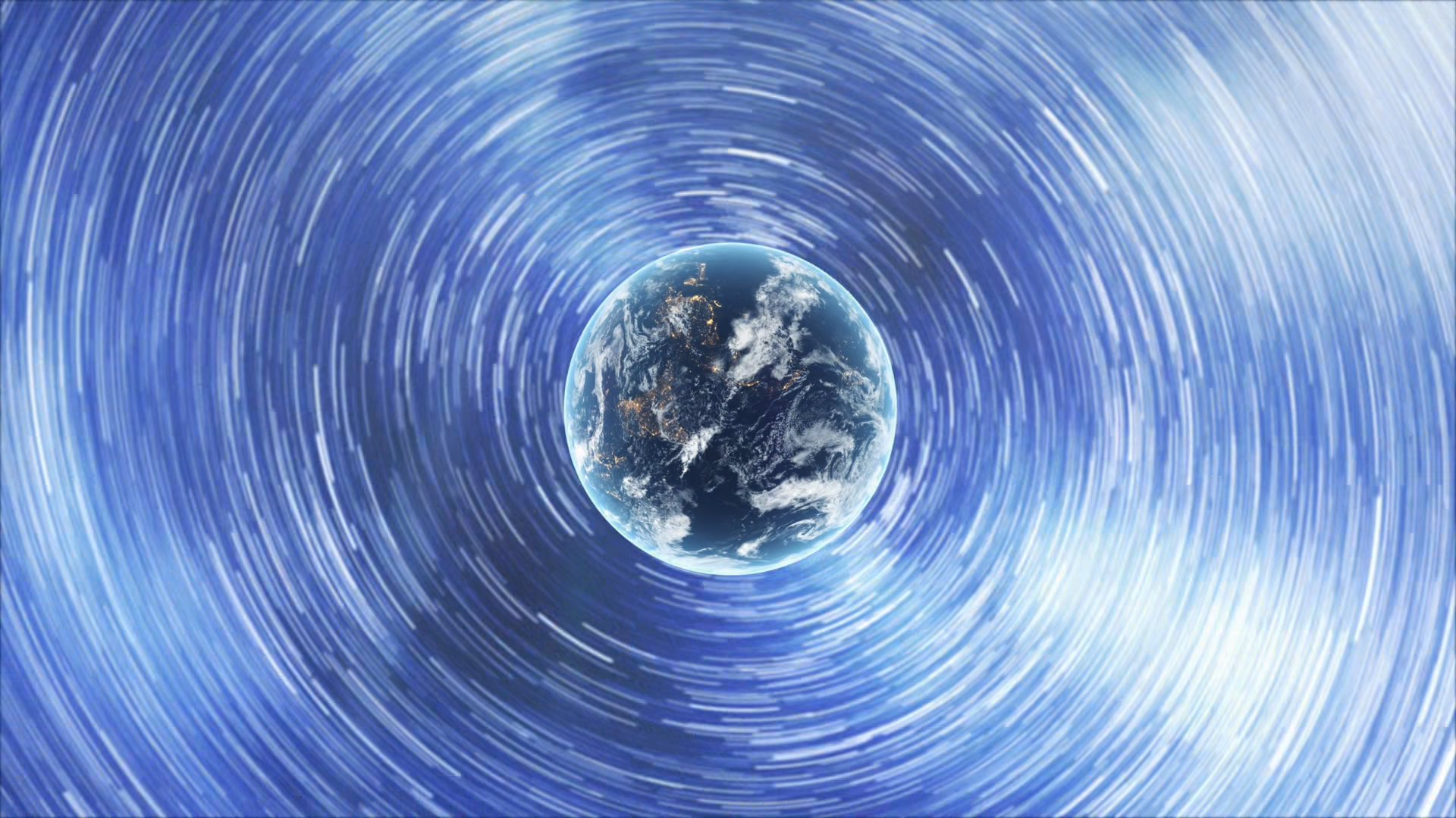 Planet Earth Timelapse Spinning Stars From Stock Motion Graphics SBV ...