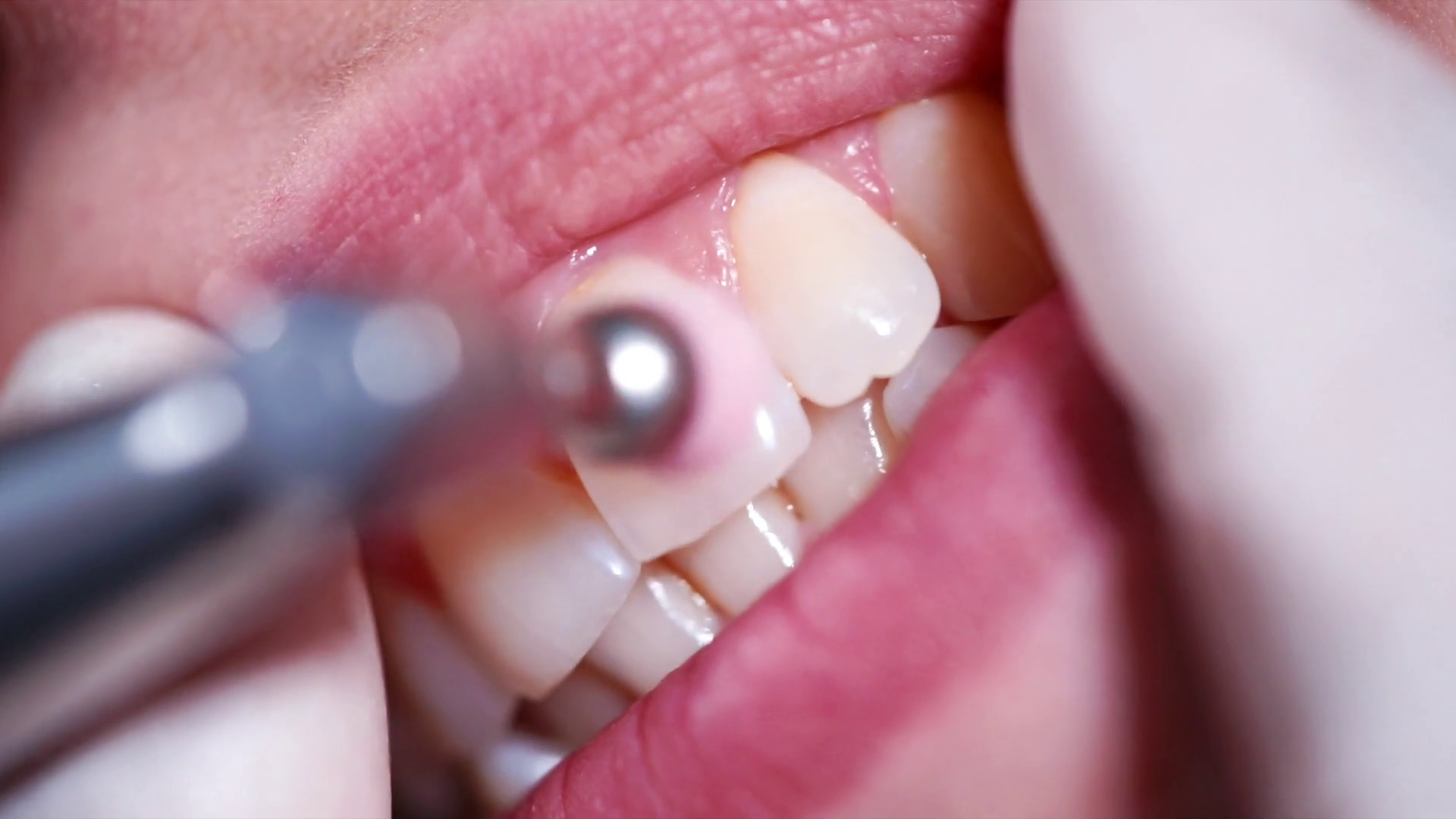 Extreme Closeup Shot Of Polishing Female Stock Footage SBV315562559