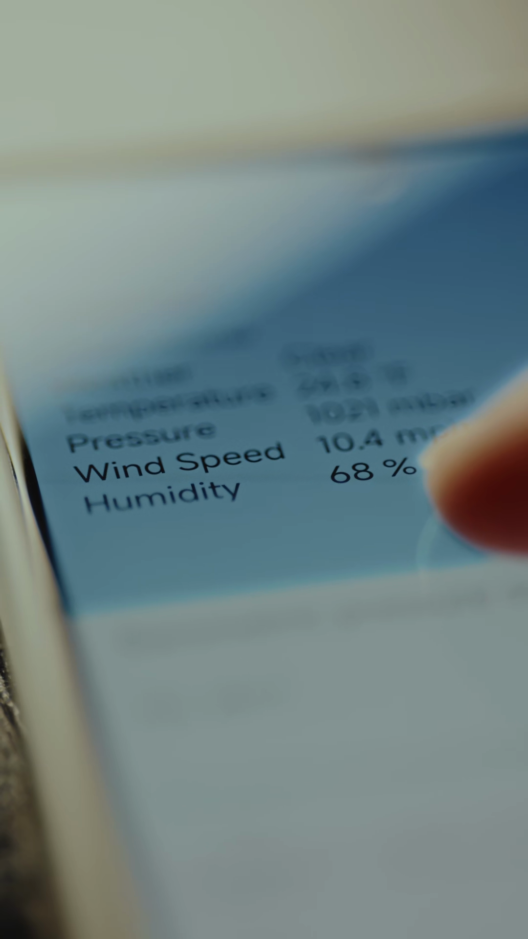 Temperature Pressure Wind Speed Humidity Stock Footage SBV-353724189 ...
