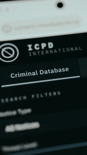 Interface for a Criminal Database