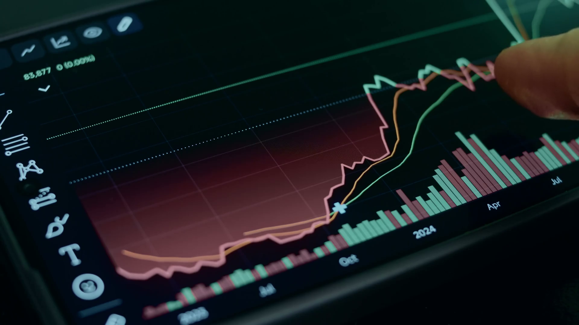 Btc On Rise Price Jump 2024 Stock Footage SBV-352172557 - Storyblocks