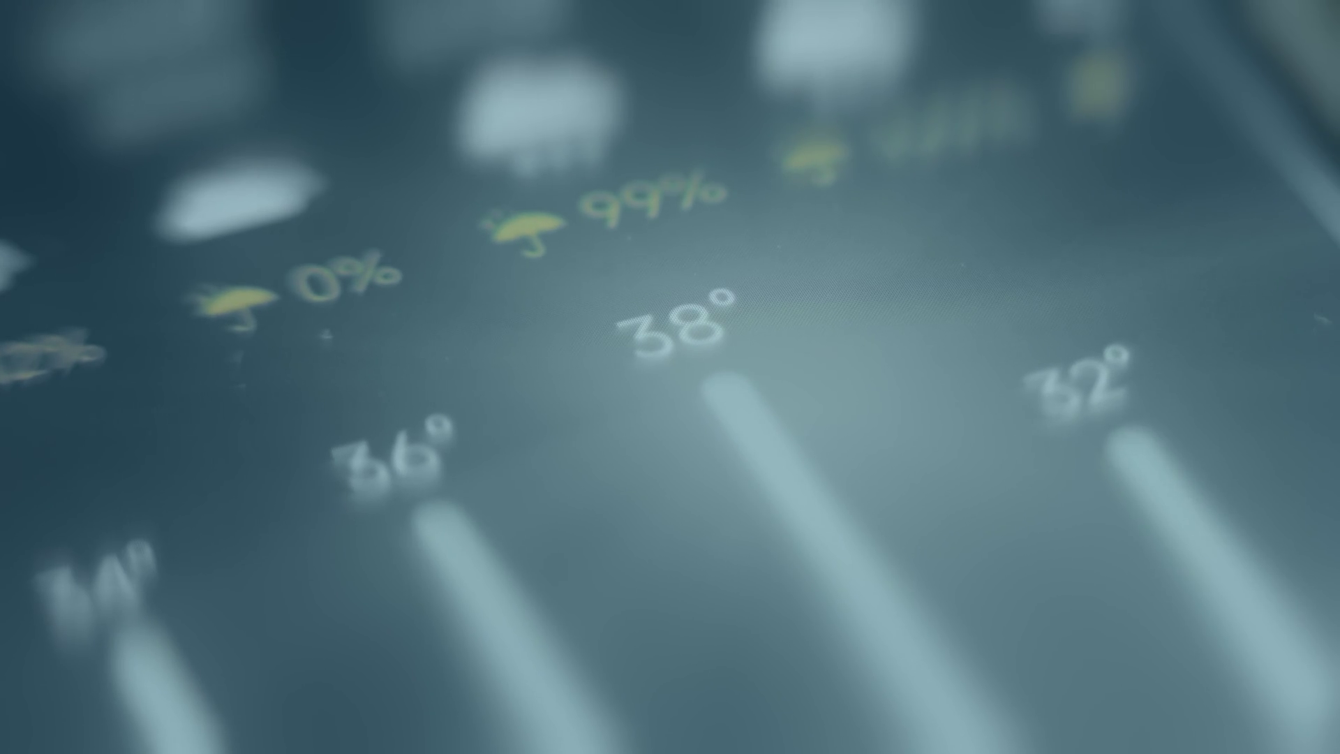 Weather App Reports Rising Temperature Stock Footage SBV-352496738 ...