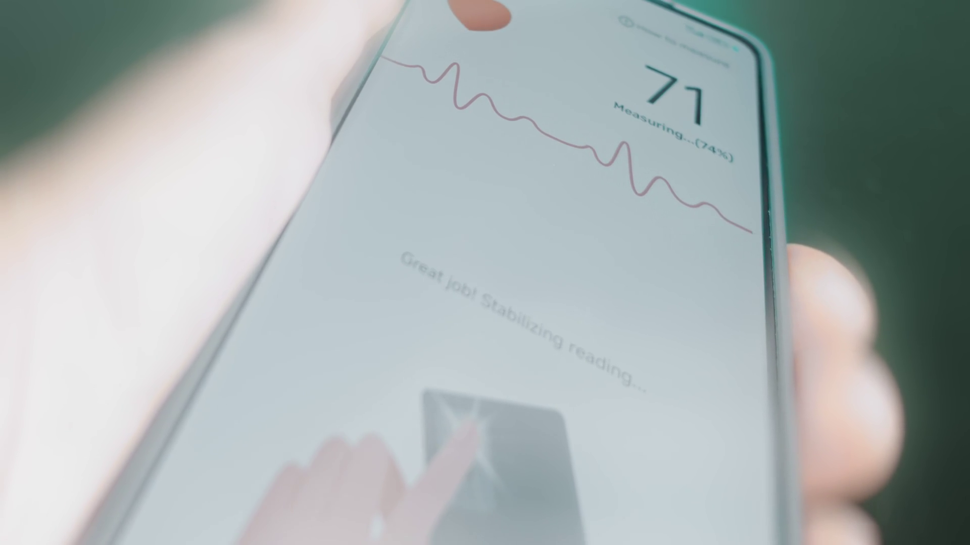 Heart Rate Measurement With Health Tracker Stock Footage SBV-352524320 ...