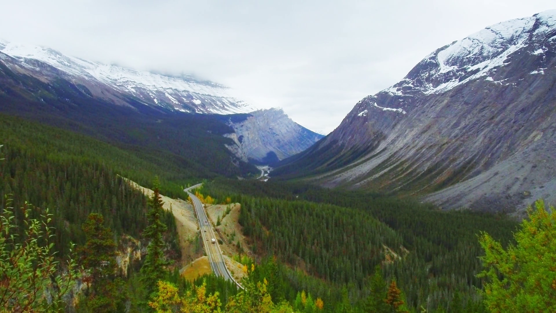 Iceland Parkway Timelapse Panning In Banff Stock Footage SBV-352606592 ...