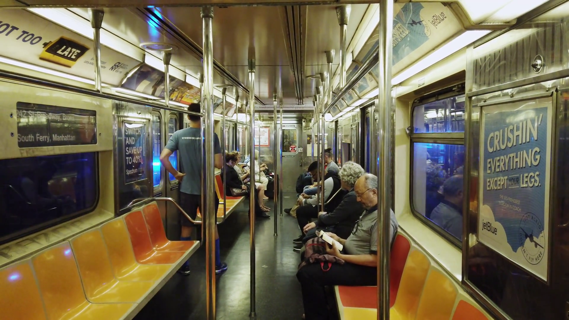New York City - September 5 2019: Subway Stock Footage SBV-352437830 ...