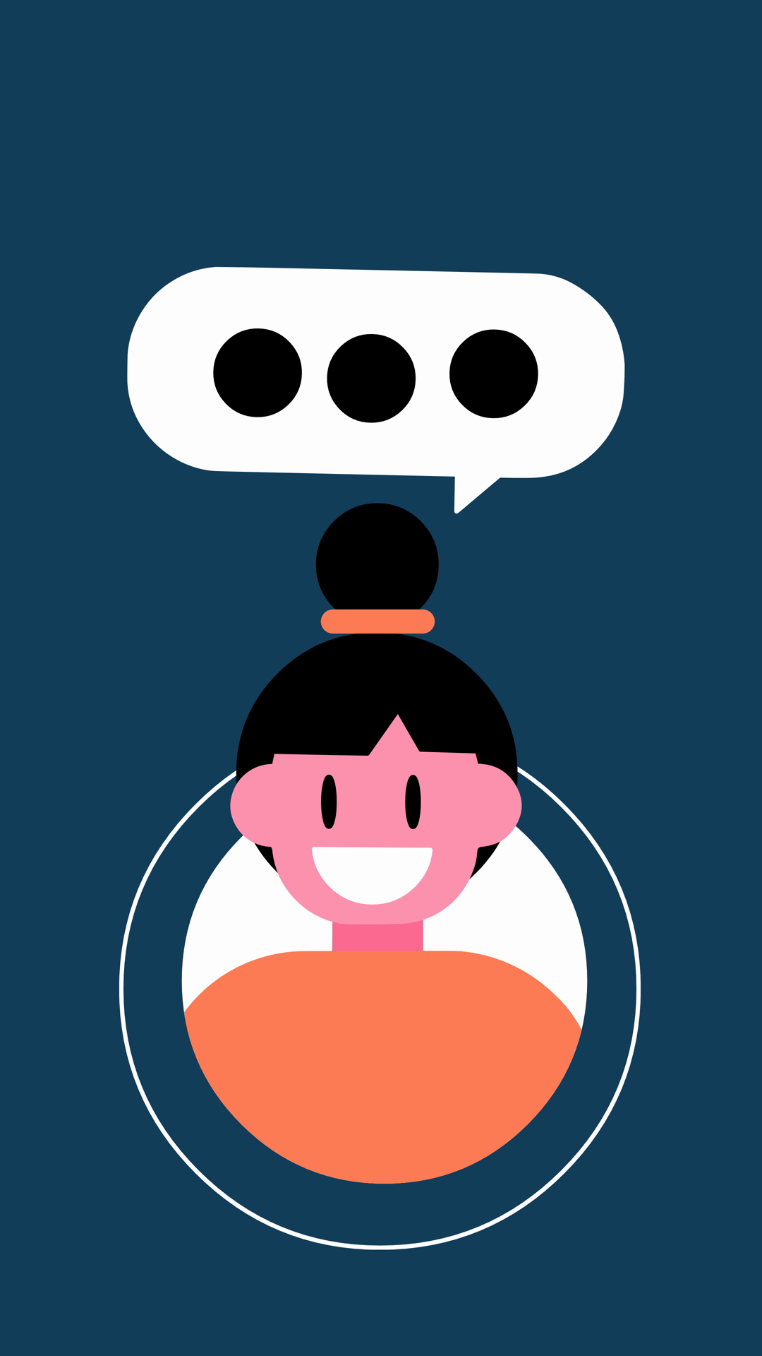 Animation Of Women Chat Bubbles Depicting Stock Footage SBV-353059434 ...