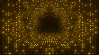 Big Data Technology Matrix Video, Digital Cyberspace Particles Wave Data Connection