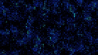 Digital Fiber Hi Tech Binary Code, High Speed Line Abstract Technology Background