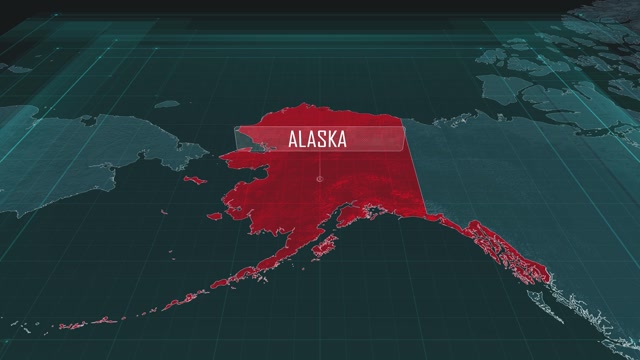 Alaska Maps Stock Footage: Royalty-Free Video Clips - Storyblocks