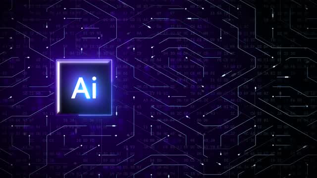 Artificial Intelligence Animation Stock Footage: Royalty-Free Video ...