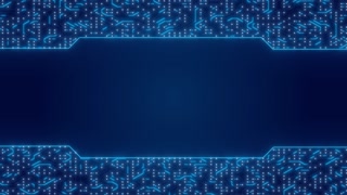igh-Resolution 4K Neon Animation of CPU, GPU, and Circuit Board