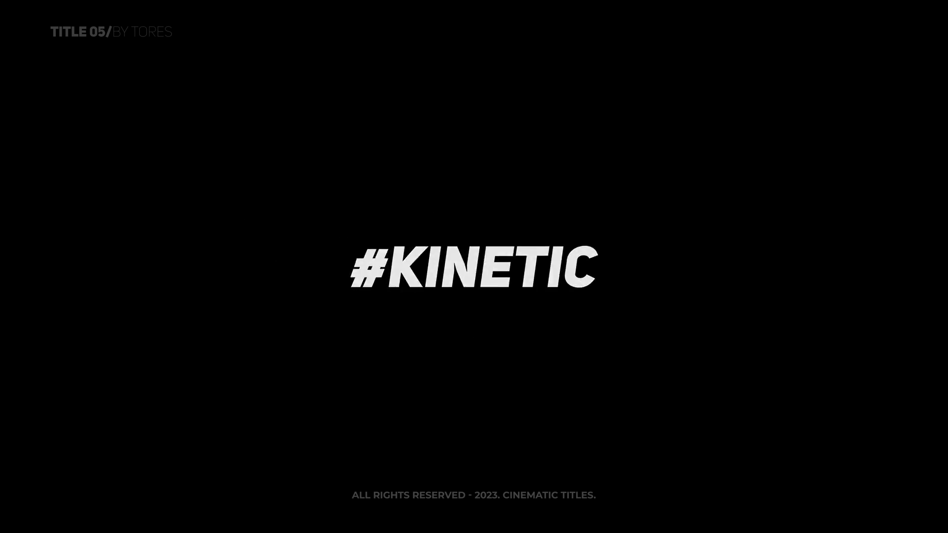 Kinetic Typography Titles V2 Davinci Davinci Resolve Template Sbv
